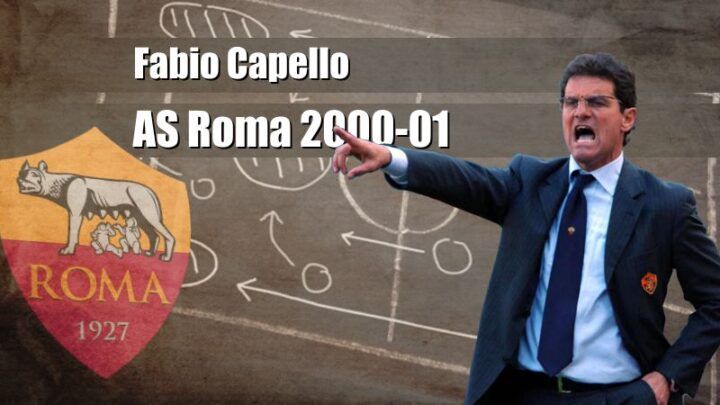 Fabio Capello y el AS Roma 2001… Personaliza Fifa 22 en 5-2-1-2