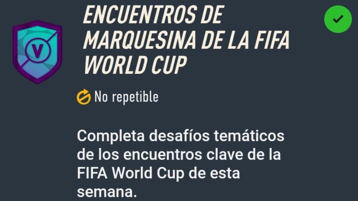 Encuentros de Marquesina de la FIFA World CUP – FIFA 23